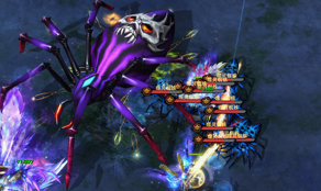 多用控制类技能清除大量嗜灵蜘蛛。